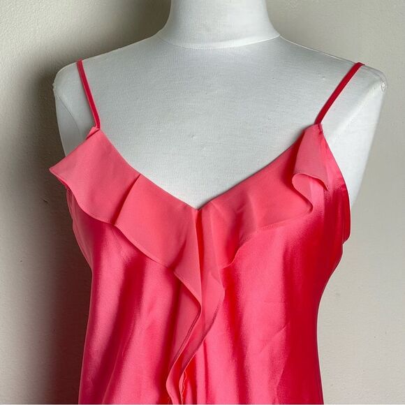 H by Halston Nightgown or Slip Dress spaghetti strap silky S / P - Picture 4 of 17